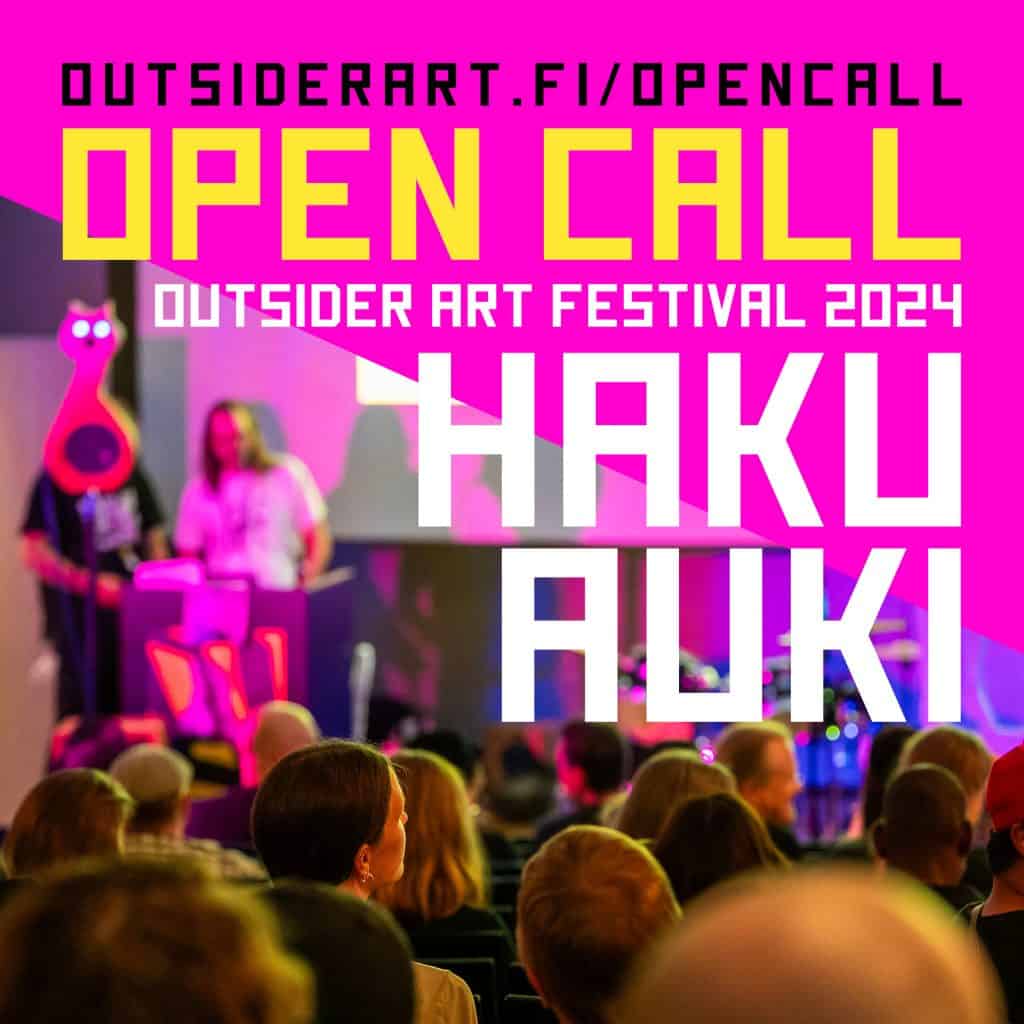 Outsider Art Festival Taiteilijahaku Open Call 2024
