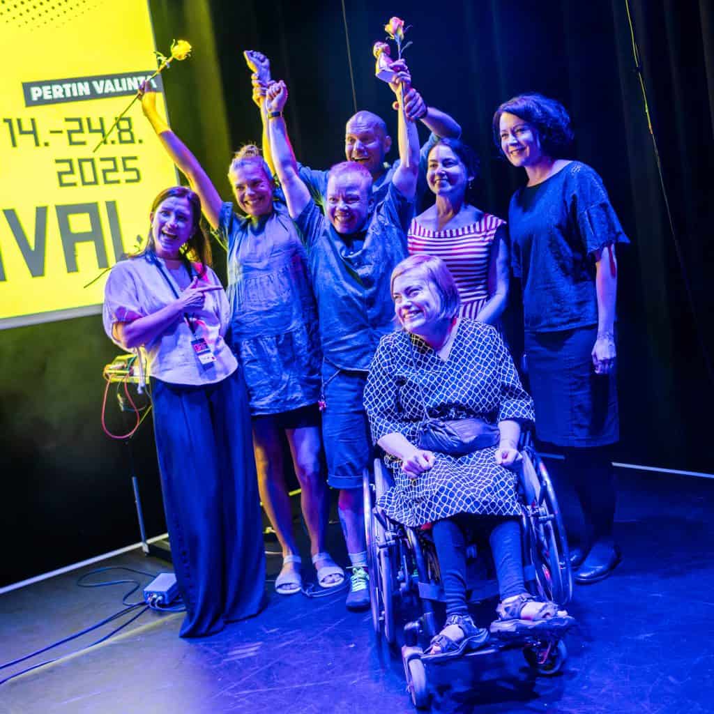 OAF 2025 avajaiset Tekstin talolla. Kuva: Juho Liukkonen