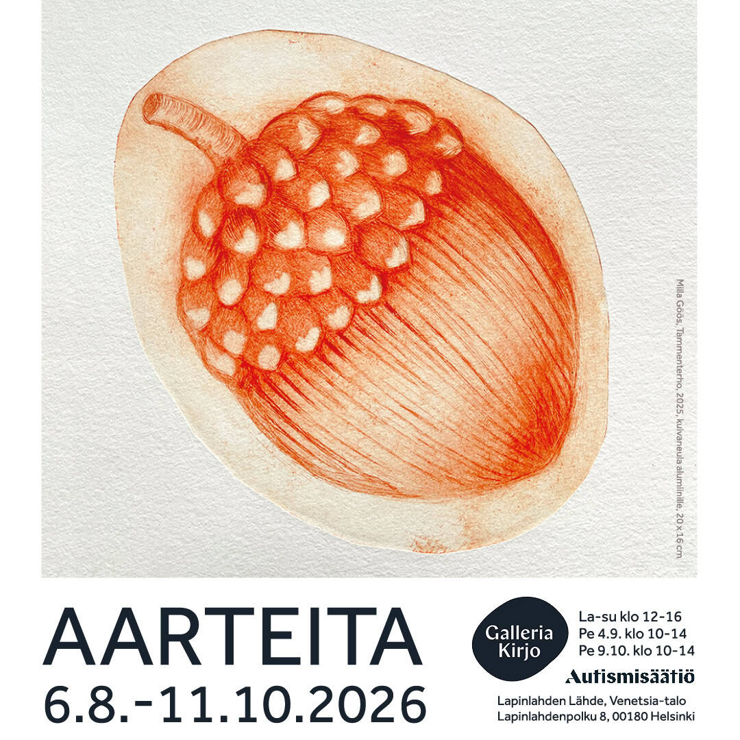 Galleria Kirjon Aarteita näyttelyn kuva