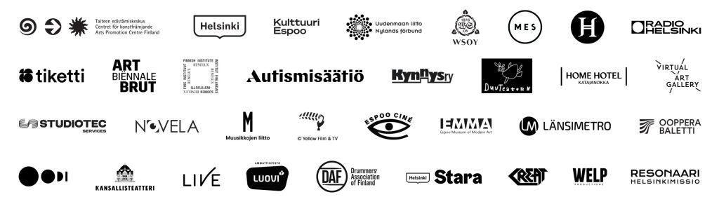 Kaikkien vuoden 2026 OAF-yhteistyökumppaneiden logot