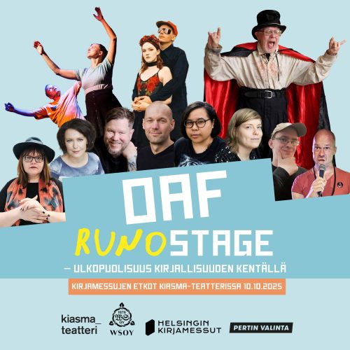 OAF Runostage, Kiasma-teatteri, Wsoy
